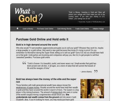 What is Gold?