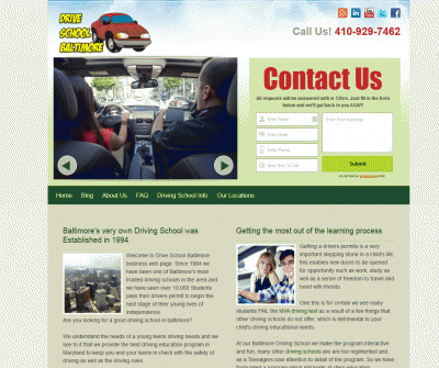 Drive School Baltimore  Driving School in Baltimore City MD