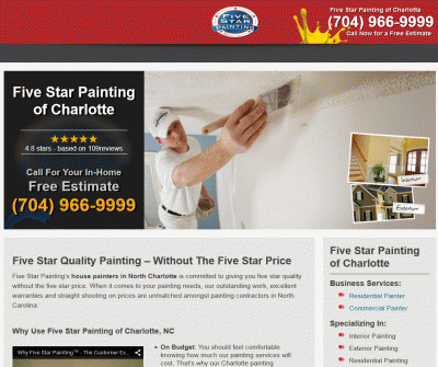 Five Star Painting of North Charlotte