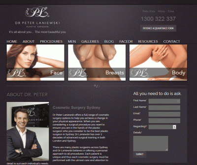 Peter Laniewski Plastic surgeon