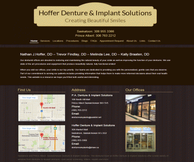 Hoffer Denture & Implant Solutions Saskatoon, Prince Albert