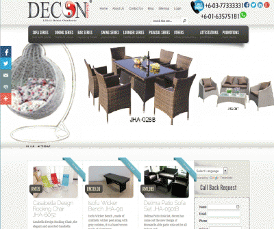 Decon Designs: Garden Furniture and Rattan Furniture