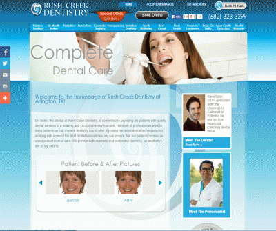 Dentist in Arlington  Rush Creek Dentistry