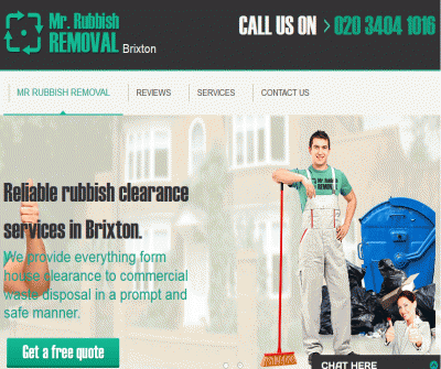 Waste Removal - Mr. Rubbish Removal Brixton