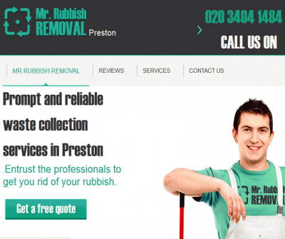 Waste Removal - Mr. Rubbish Removal Preston