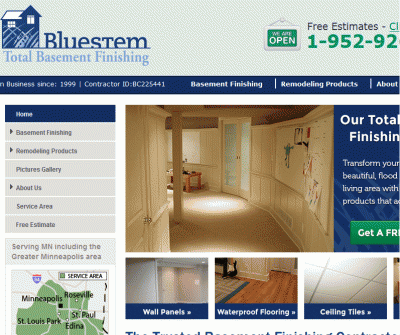 Bluestem Total Basement Finishing Minnesota