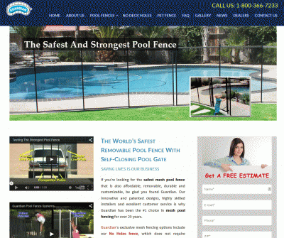 Guardian Mesh Pool Fence