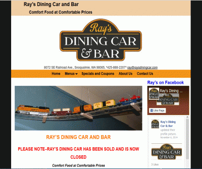 Dining Car and Bar in Snoqualmie, WA