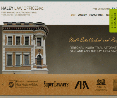 Haley Law Offices - California Personal Injury Lawyer