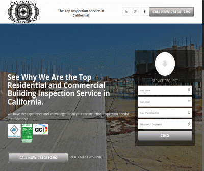 Building Inspection Service in California Cavanaugh Inspection Services