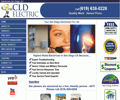 CLD Electric San Diego Electrician