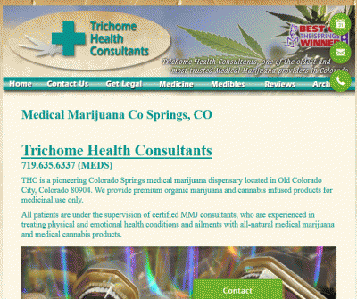Trichome Health Consultants Medicinal Marijuana 