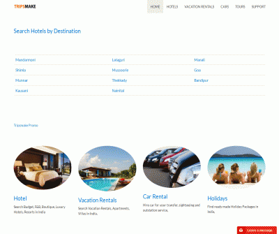 Tripsmake | Book Hotels, Vacation Rentals, Cars, Holiday Packages