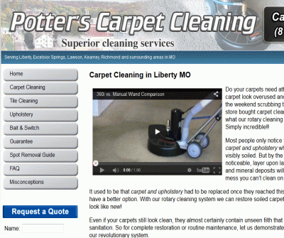 Potter's Carpet Cleaning