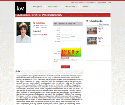 Soraya Separzadeh Realtor - Keller Williams Beverly Hills