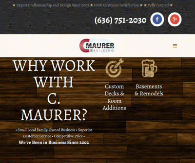 C. Maurer Building - Custom Decks & Room Additions