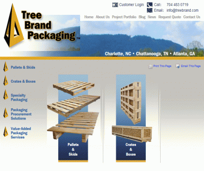 Tree Brand Packaging - Wood Pallets, Skids, Crates, Boxes