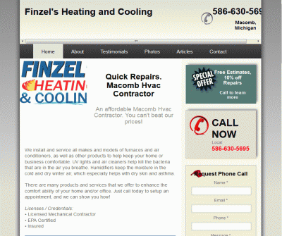 Finzel''s Heating and Cooling