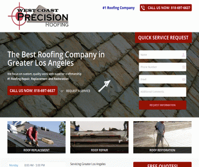 West Coast Precision Roofing Los Angeles CA