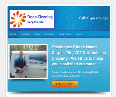Deep Cleaning Carpets Rhode Island