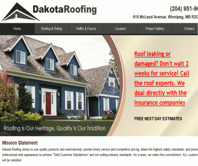 Dakota Roofing Canada