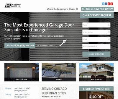 Bowerman Doors Garage Door Service Chicago