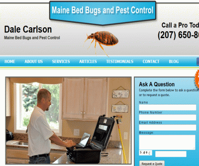 Maine Bed Bugs and Pest Control