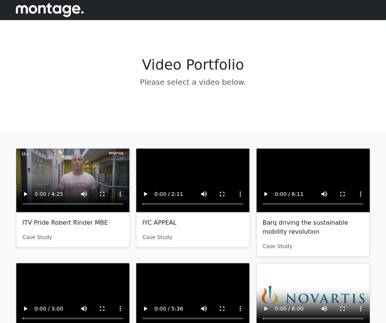 Montage | Integrated marketing design agency | Middlesex - West London