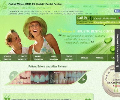 Carl McMillan, DMD, PA: Holistic Dental Centers Family Dentistry 