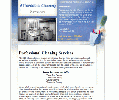 Affordable Cleaning Services