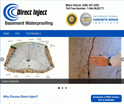 Direct Inject Basement Waterproofing