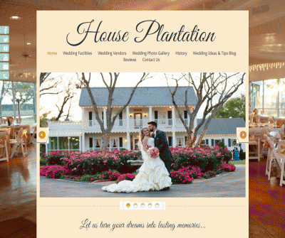 Houston Lakeside Wedding Venues House Plantation