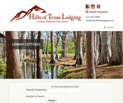 Hills of Texas Lodging - Vacation Rentals