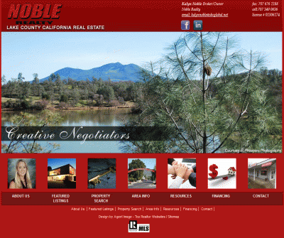 Kalyn Noble Broker/Owner Noble Realty Upper Lake CA