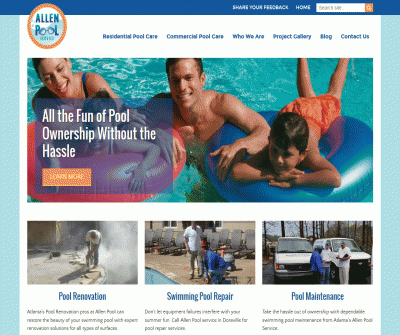 Allen Pool Maintenance and Repair Pool Renovation Atlanta GA