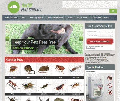 Online Pest Control Find Pest Companies Canada