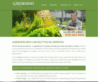 Gardening Services Liverpool