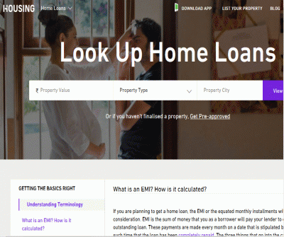 Home Loan EMI 