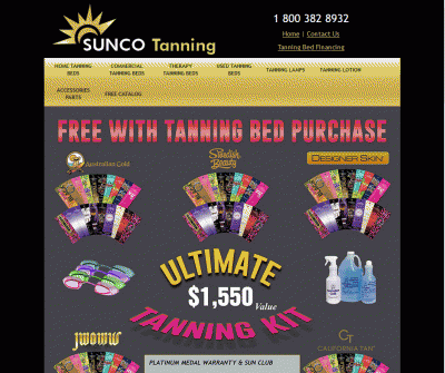 Tanning Beds Residential Commercial Therapy