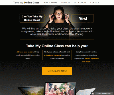 Take My Online Class