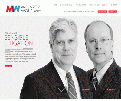 McLarty Wolf Vancouver Personal Injury Estate Litigation Law Firm
