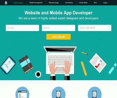 Website Design in Boston ISO Developers Mobile App Development, SEO, eCommerce, 