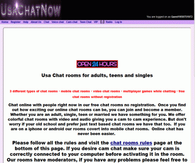 Usachatnow - free chat rooms for everyone