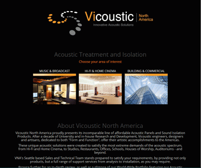 Vicoustic North America - Acoustic Panels and more
