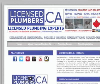 Mississauga Plumber