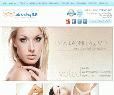 Dermatologist Houston Texas | Esta Kronberg MD