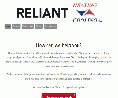 Reliant Heating & Cooling