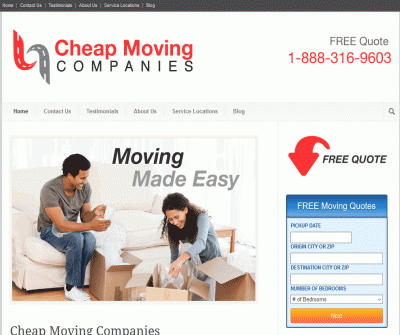 Cheap Moving Companies