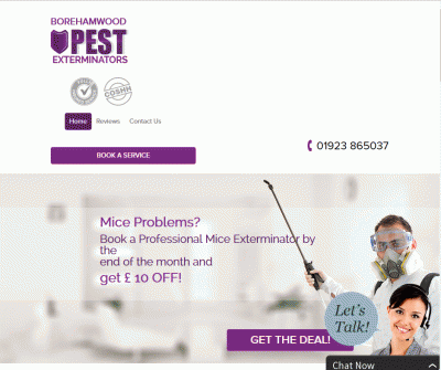 Pest Control Borehamwood