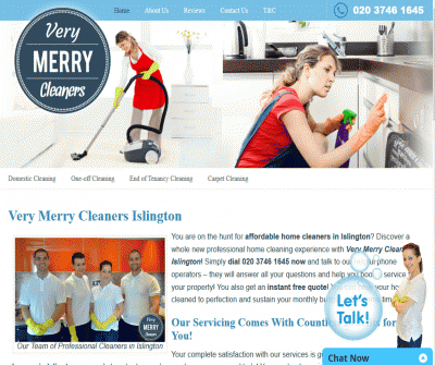 Very Merry Cleaners Islington